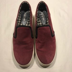 Pollini sneakers 40/10 beautiful burgundy